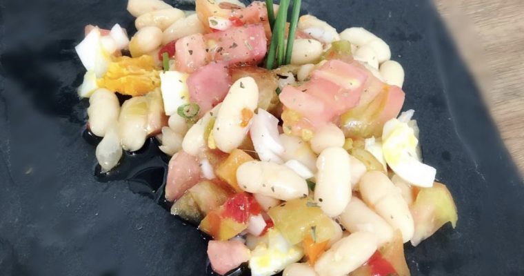ENSALADA DE ALUBIAS BLANCAS