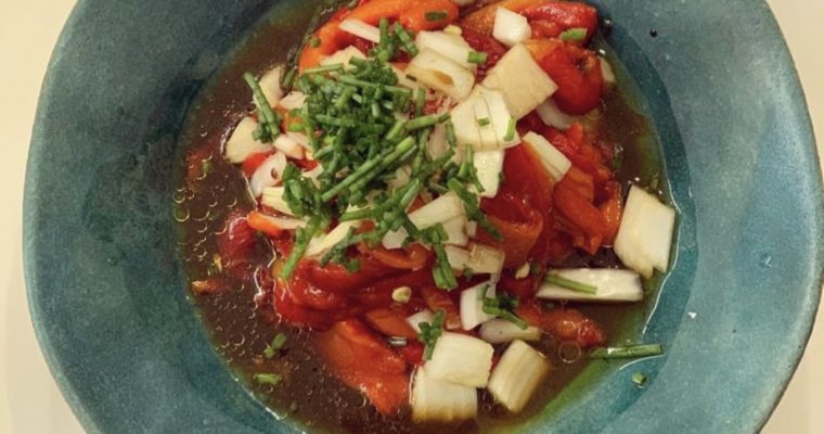 ENSALADA DE PIMIENTOS ASADOS