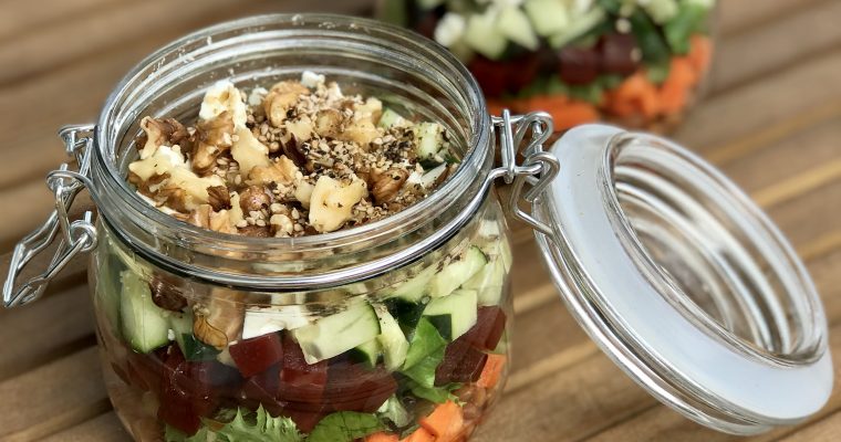ENSALADA DE LENTEJAS Y REMOLACHA
